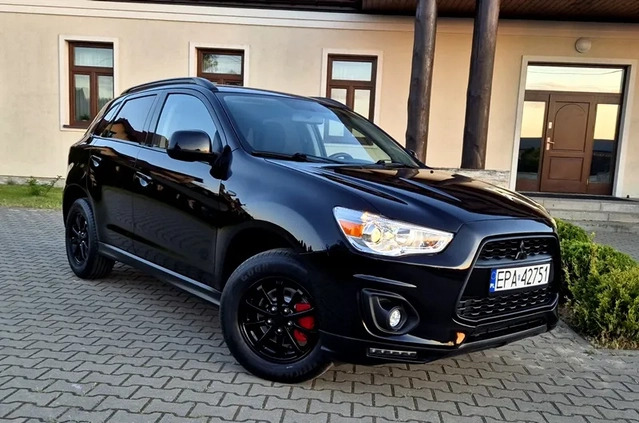 Mitsubishi ASX cena 44999 przebieg: 141123, rok produkcji 2014 z Pabianice małe 596